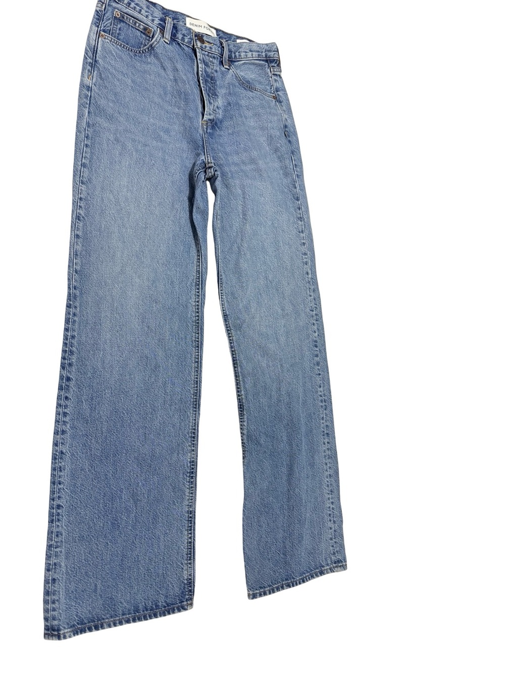 Denim Forum The ’90s Vintage Mid-Rise Wide Jeans 26 - Picture 2 of 9